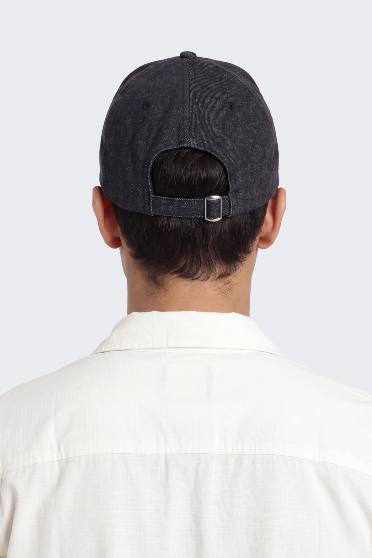 Black Embroidered Cap