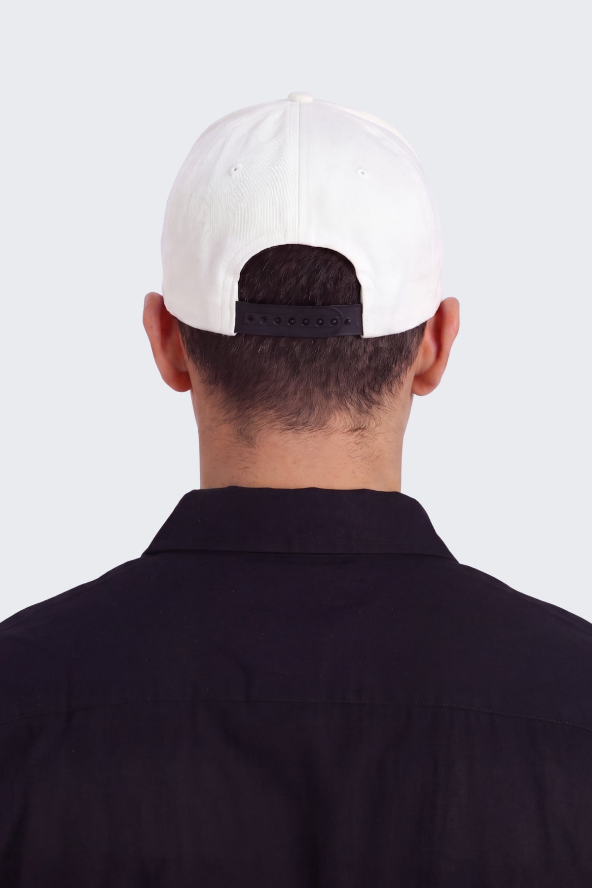White Embroidered Cap