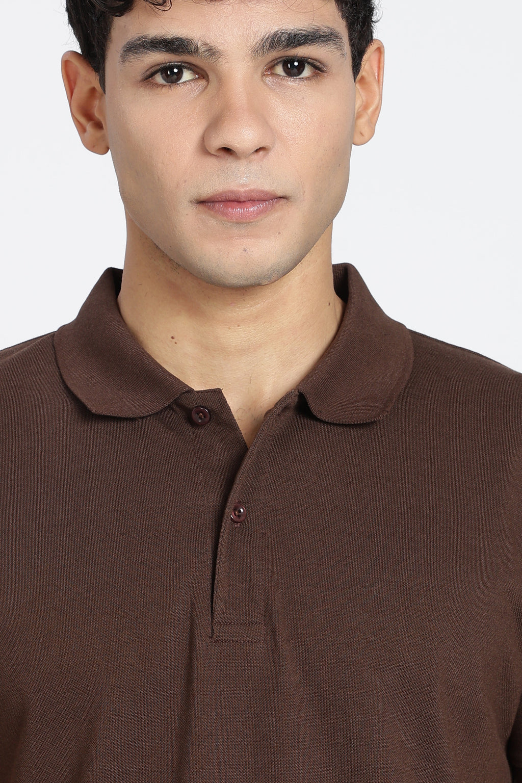 Chocolate Everyday Essentials Regular Fit Polo T-Shirt