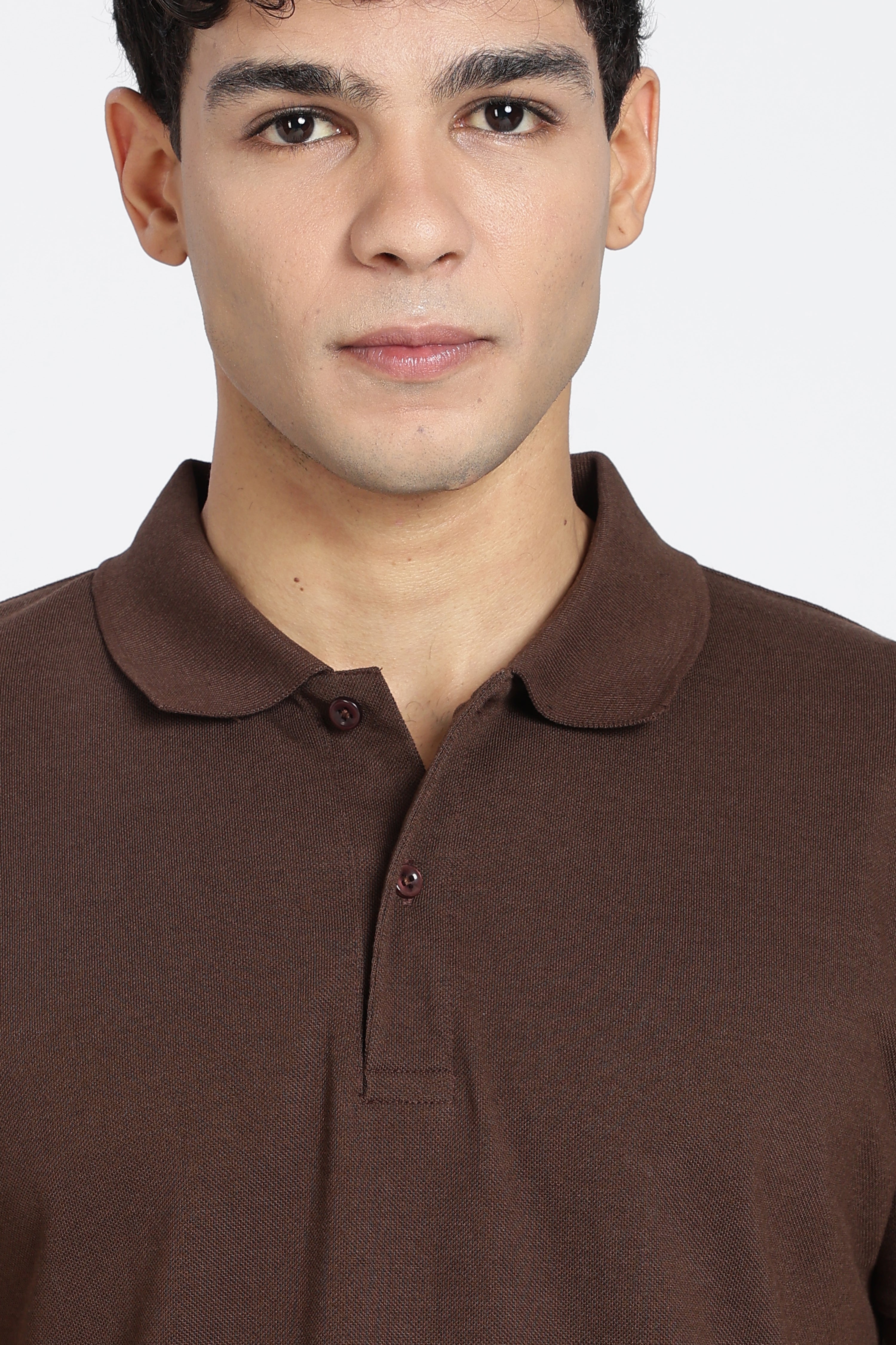 Chocolate Everyday Essentials Regular Fit Polo T-Shirt
