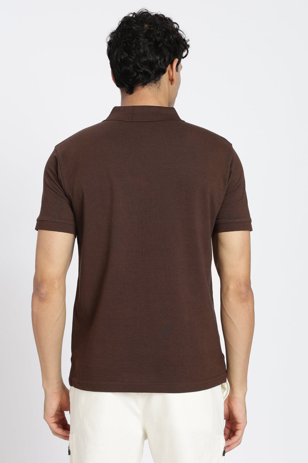 Chocolate Everyday Essentials Regular Fit Polo T-Shirt