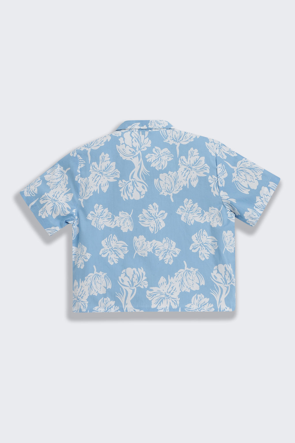 Blue Floral Printed Regular Fit Co-ord Set