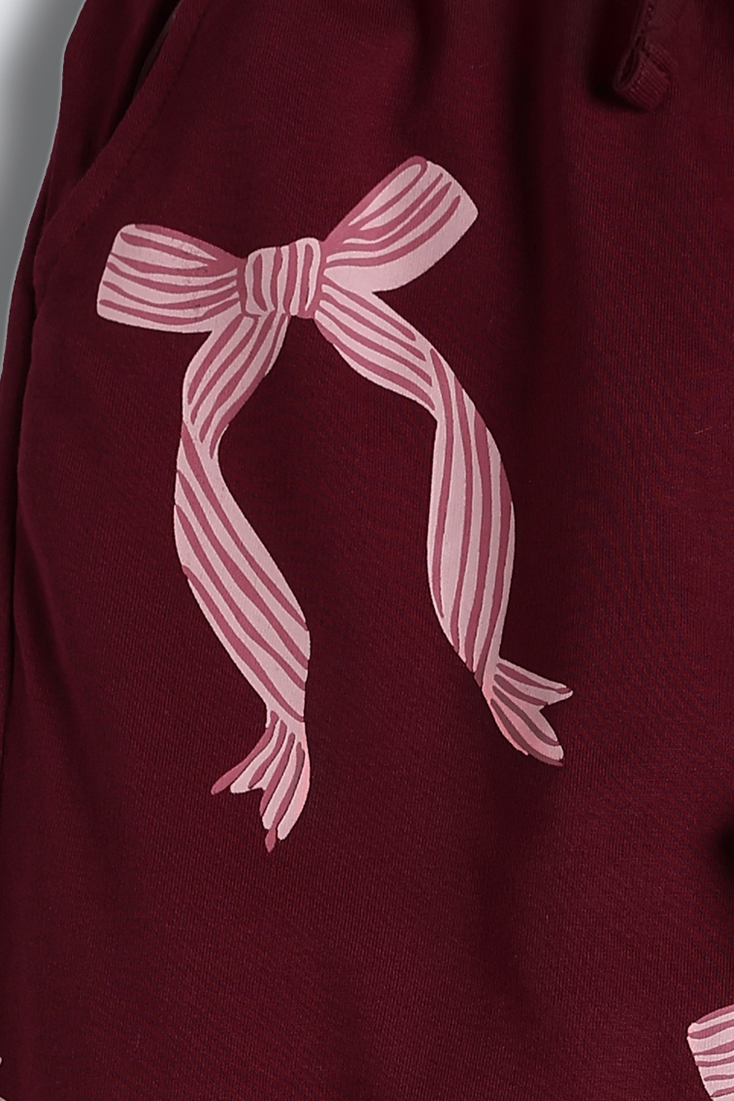 Maroon Regular Fit Joggers