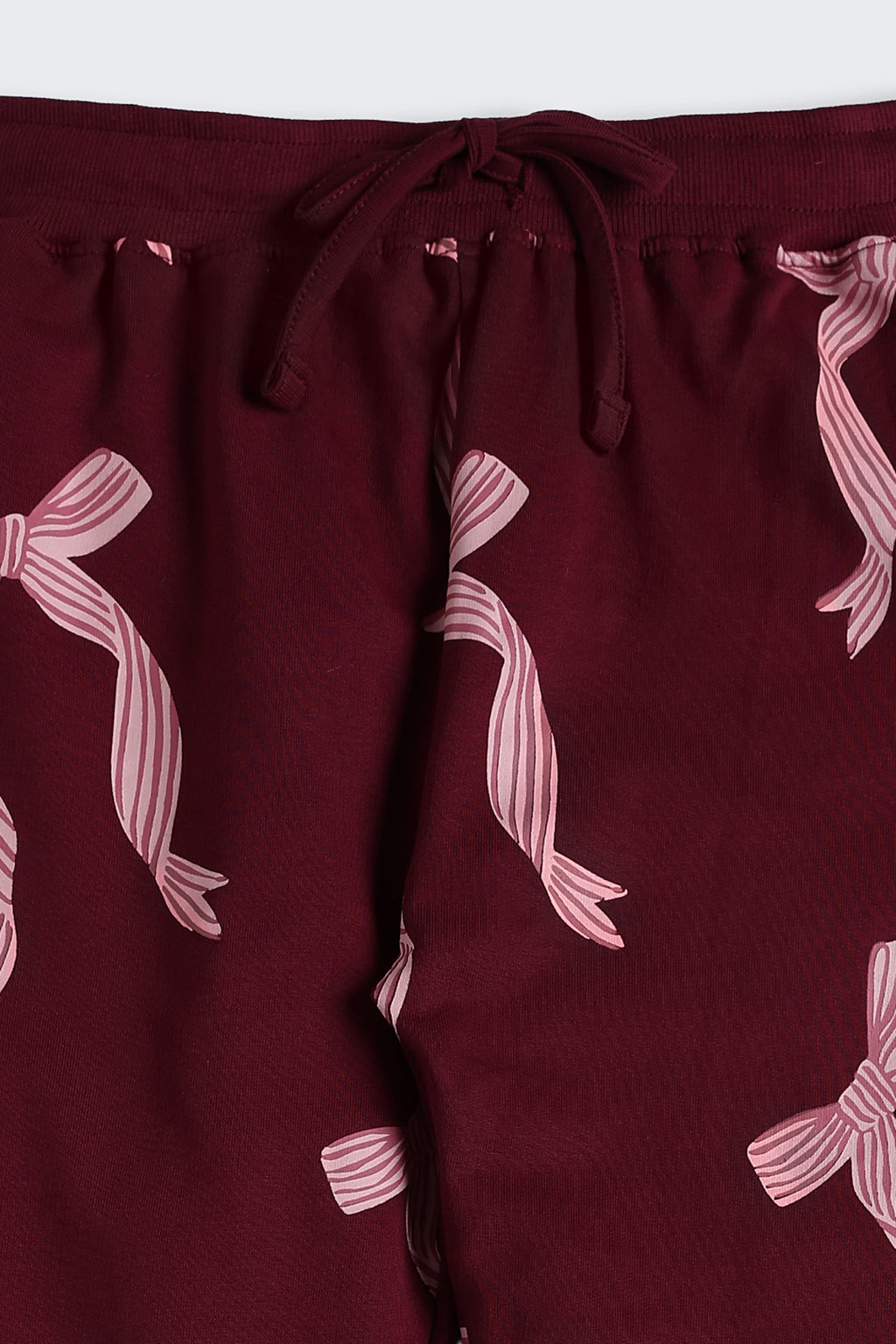 Maroon Regular Fit Joggers