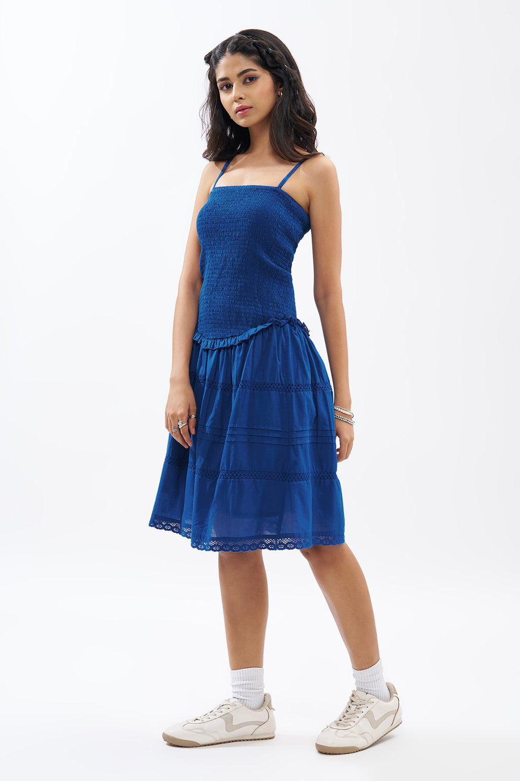 Blue Sleeveless Dress