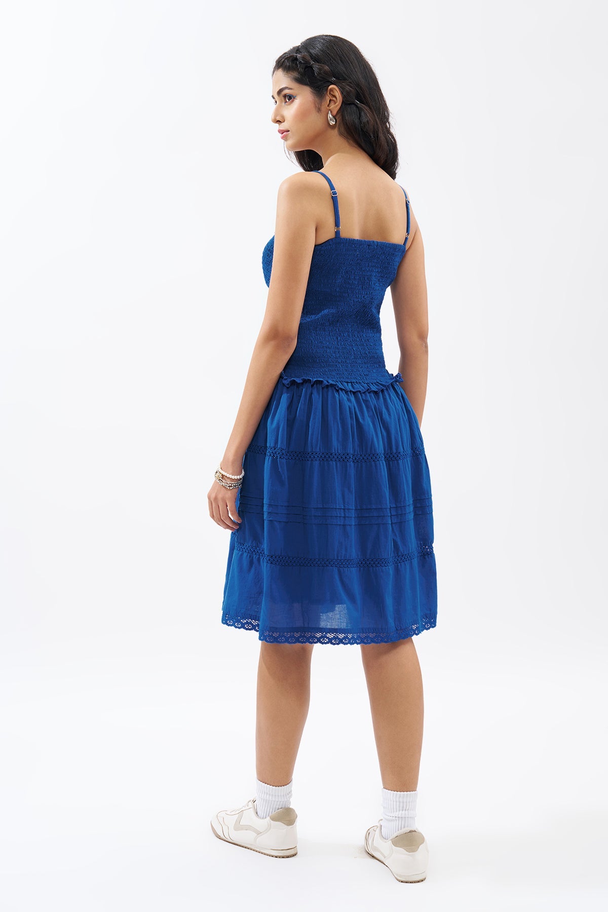 Blue Sleeveless Dress