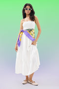 White Sleeveless Dress