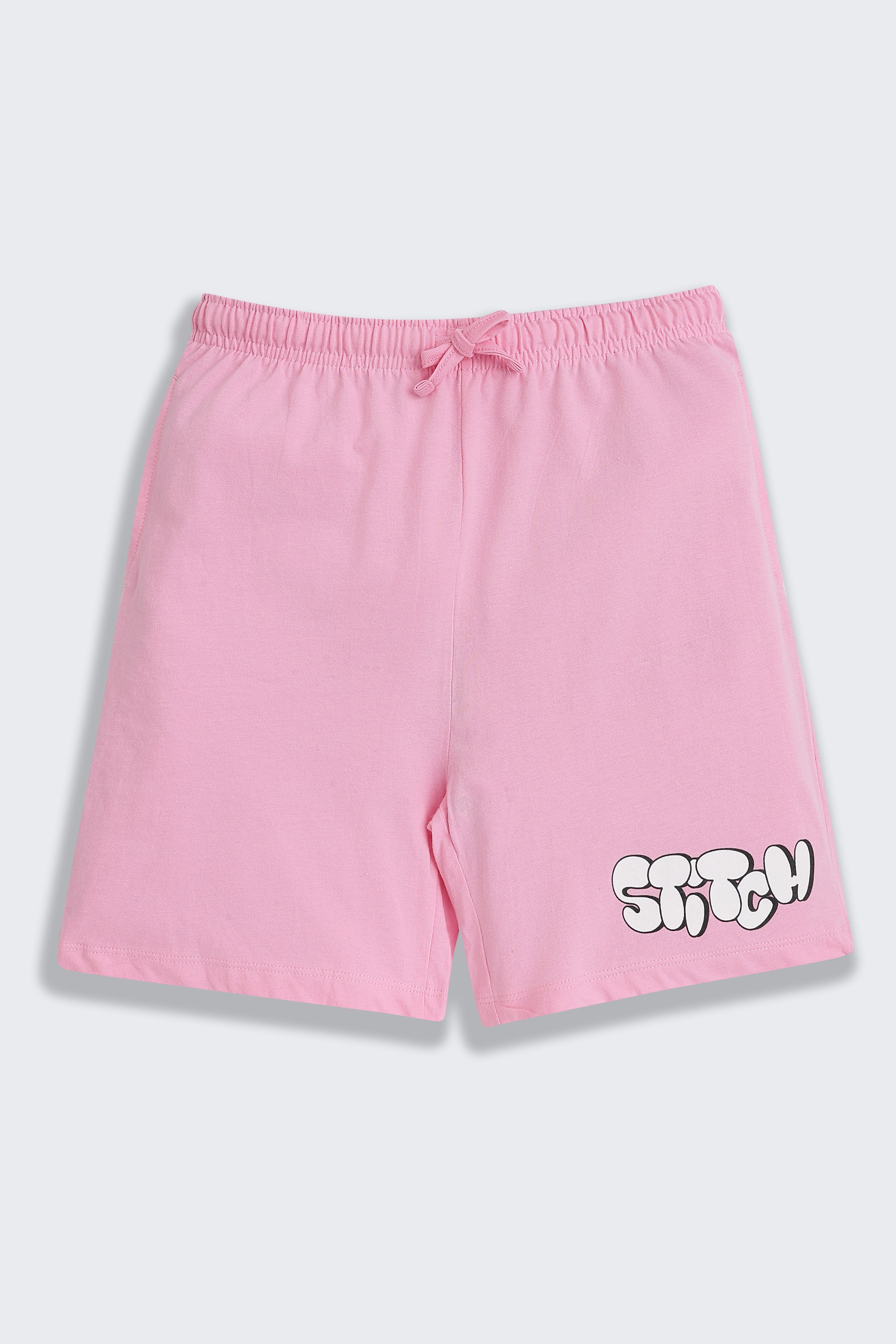 Pink Graphic Printed Regular Fit Co-ord Set